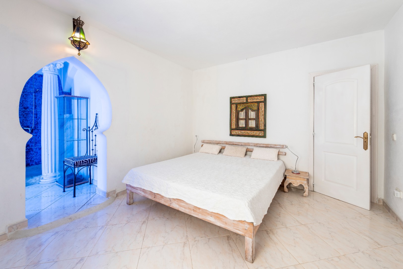 Luxury villa in Ibiza with 6 bedrooms and a modern pool.