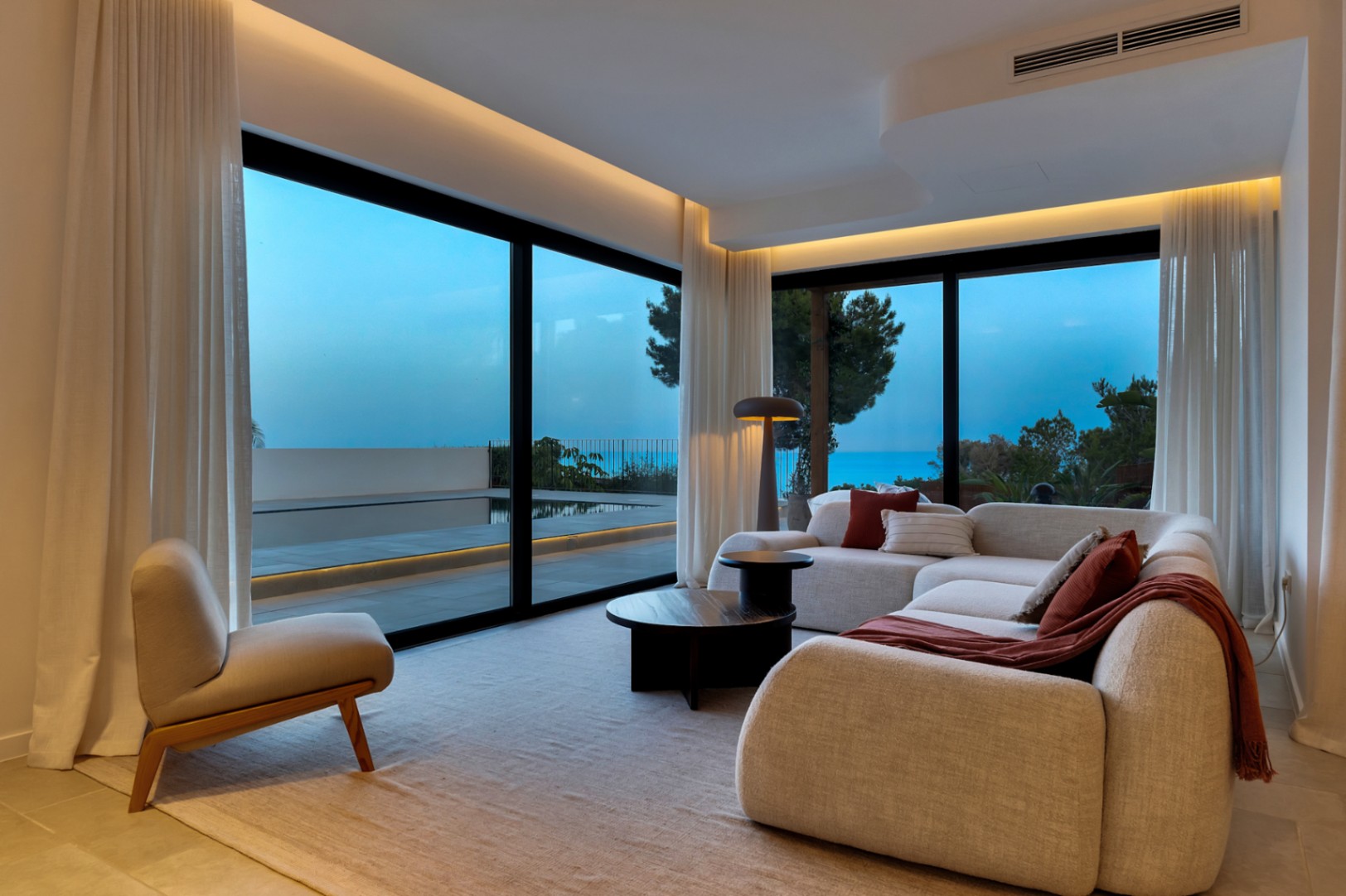 Modern villa for sale with sea view in Balcon al Mar, Javea/Xabia.