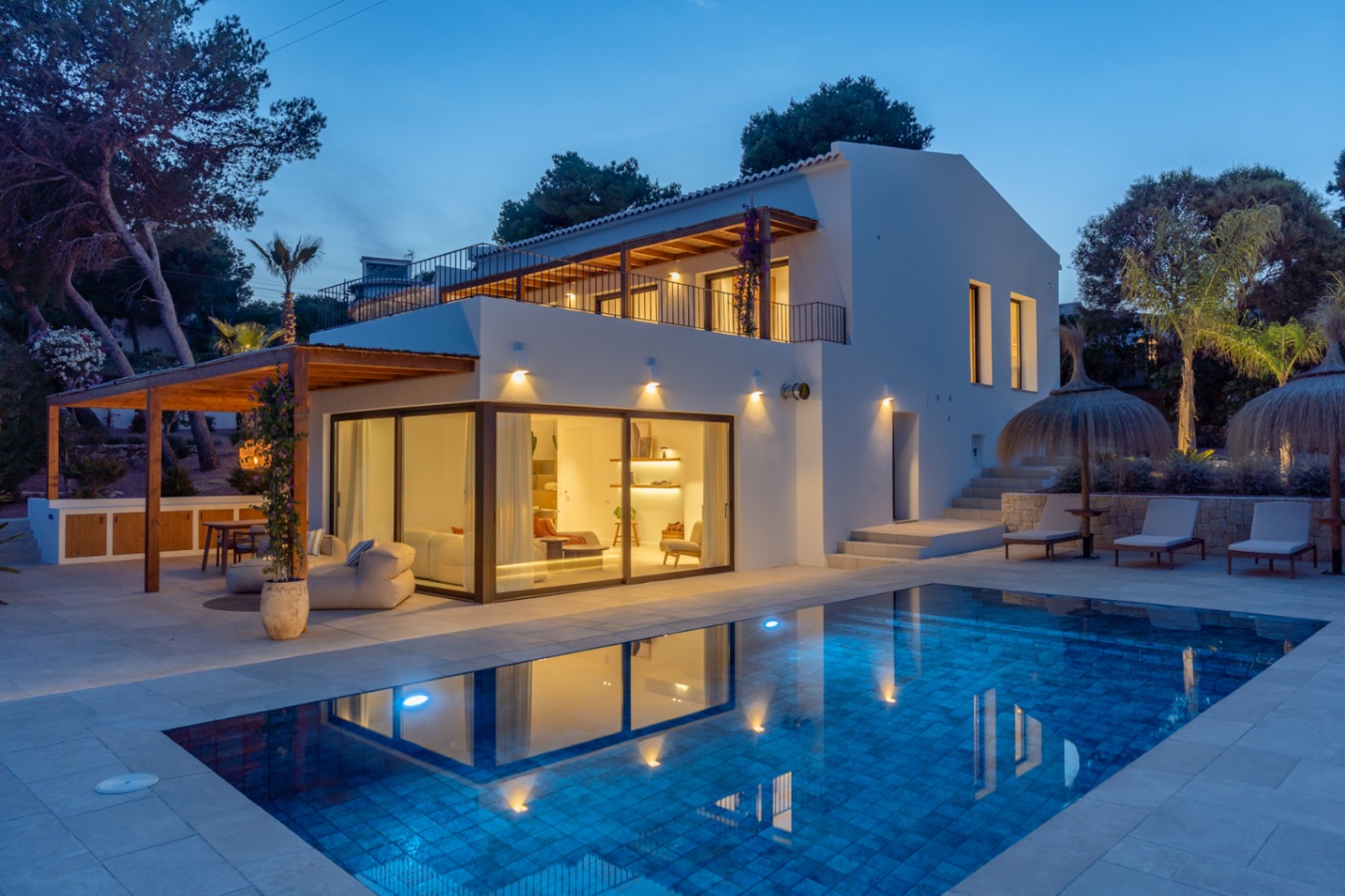 Modern villa for sale with sea view in Balcon al Mar, Javea/Xabia.