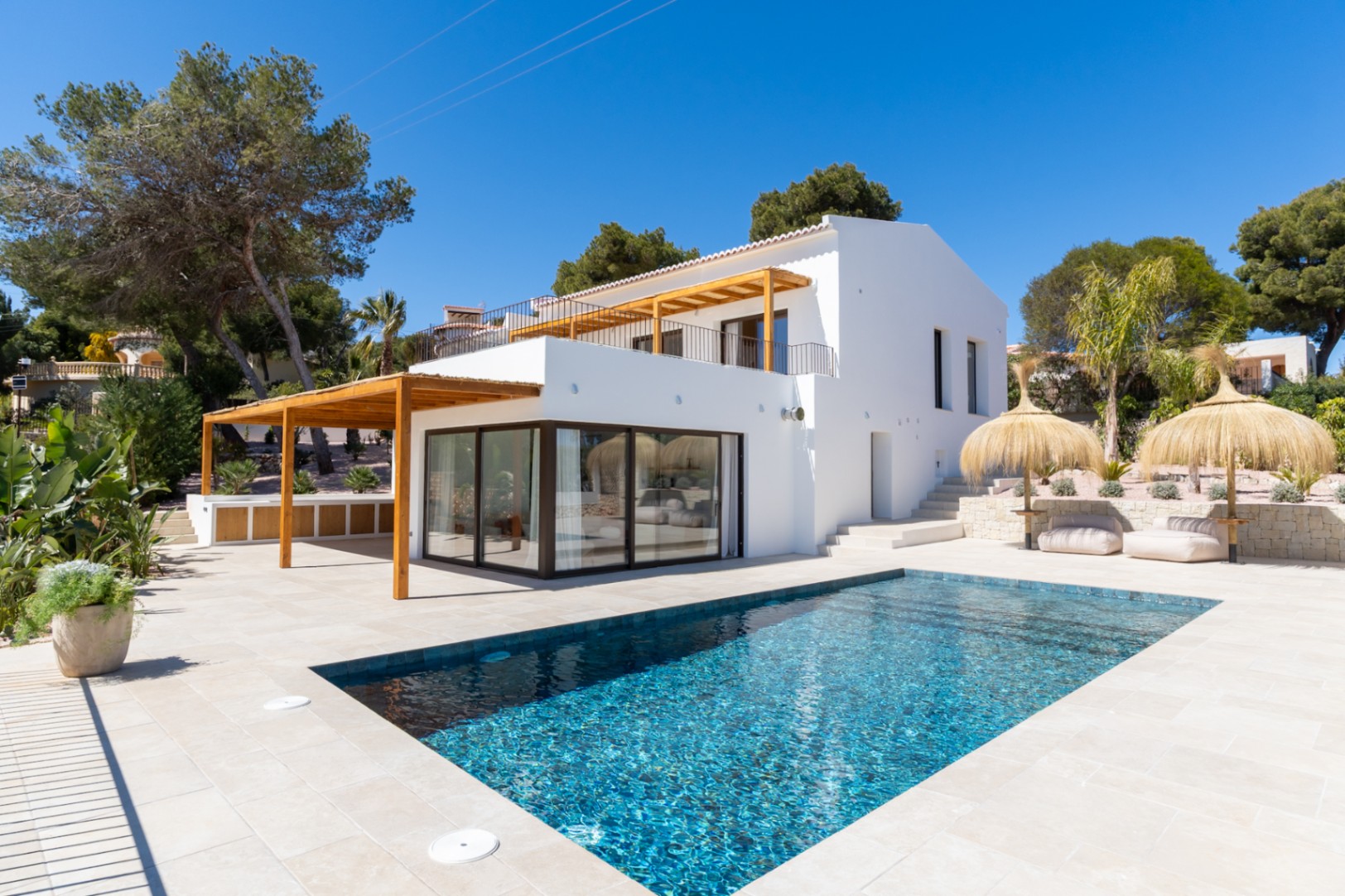 Modern villa for sale with sea view in Balcon al Mar, Javea/Xabia.