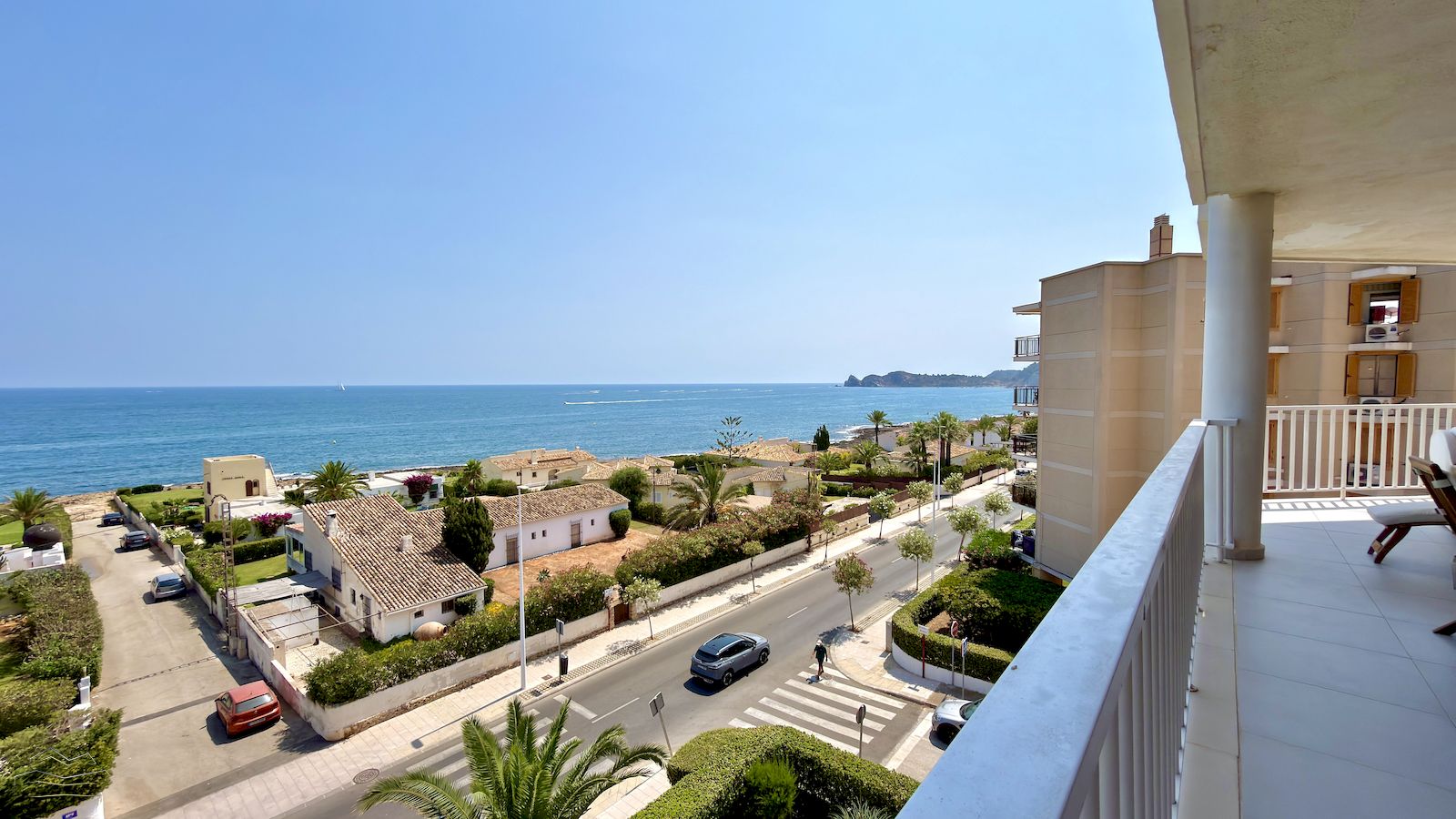 Luxury apartment with sea view, winter rental in Jávea