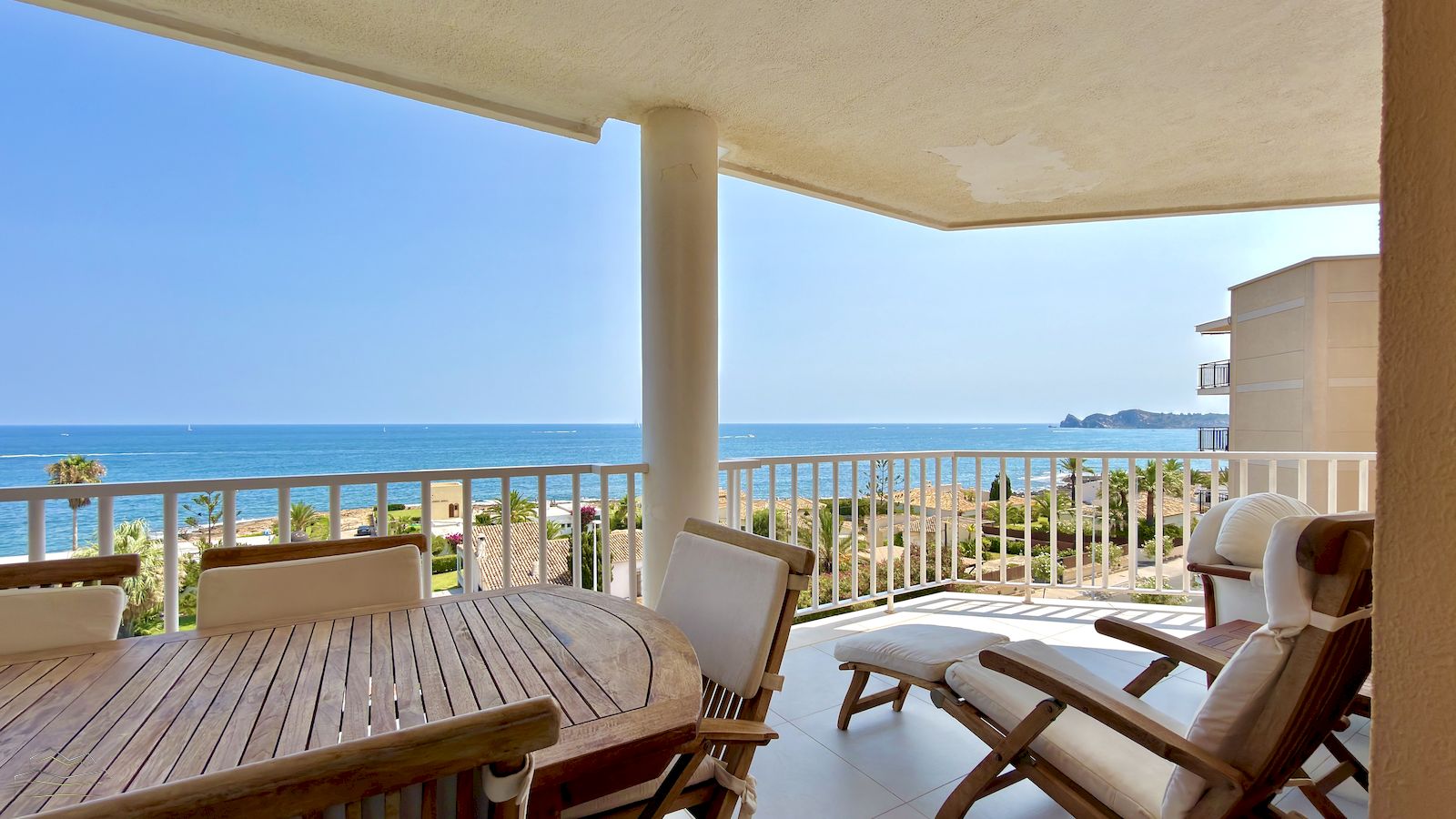 Luxury apartment with sea view, winter rental in Jávea