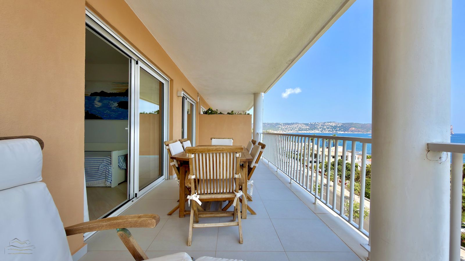 Luxury apartment with sea view, winter rental in Jávea