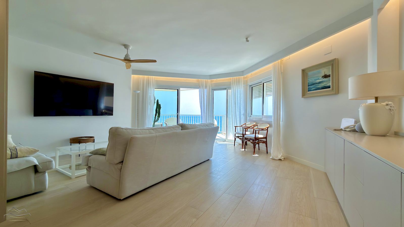 Luxury apartment with sea view, winter rental in Jávea