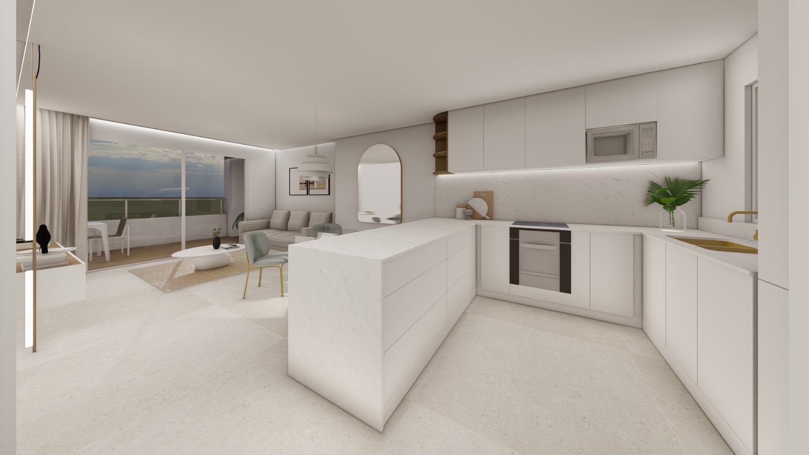 Apartment for sale with Sea View in Cala Blanca - Javea
