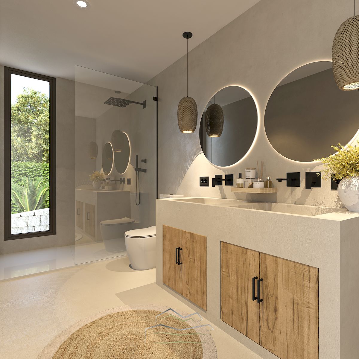 Ibizan style villa for sale in Javea