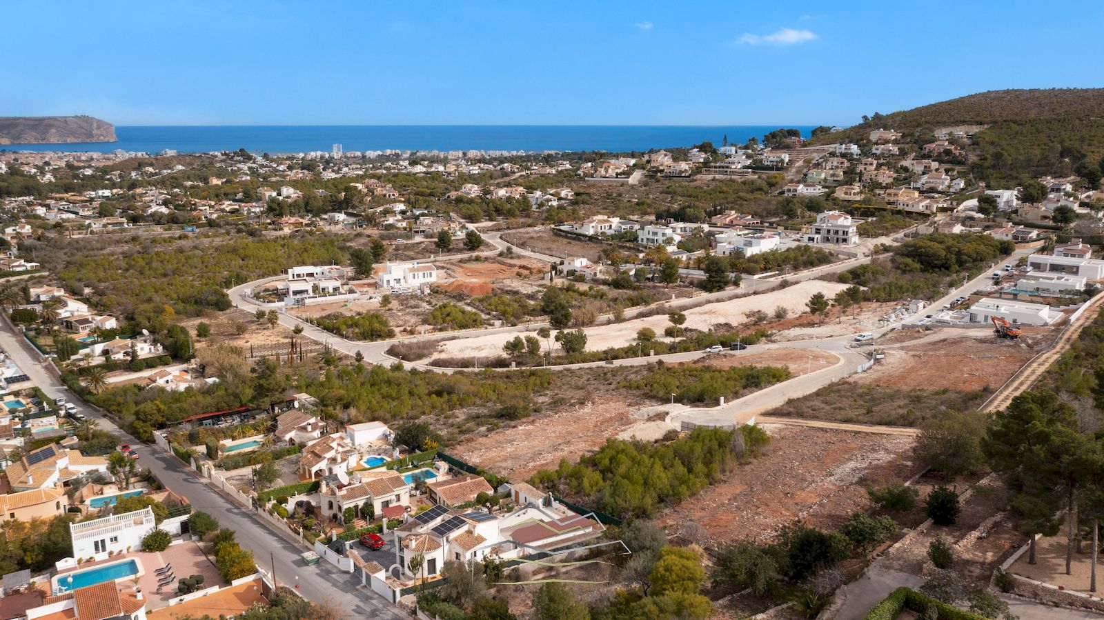 Ibizan style villa for sale in Javea