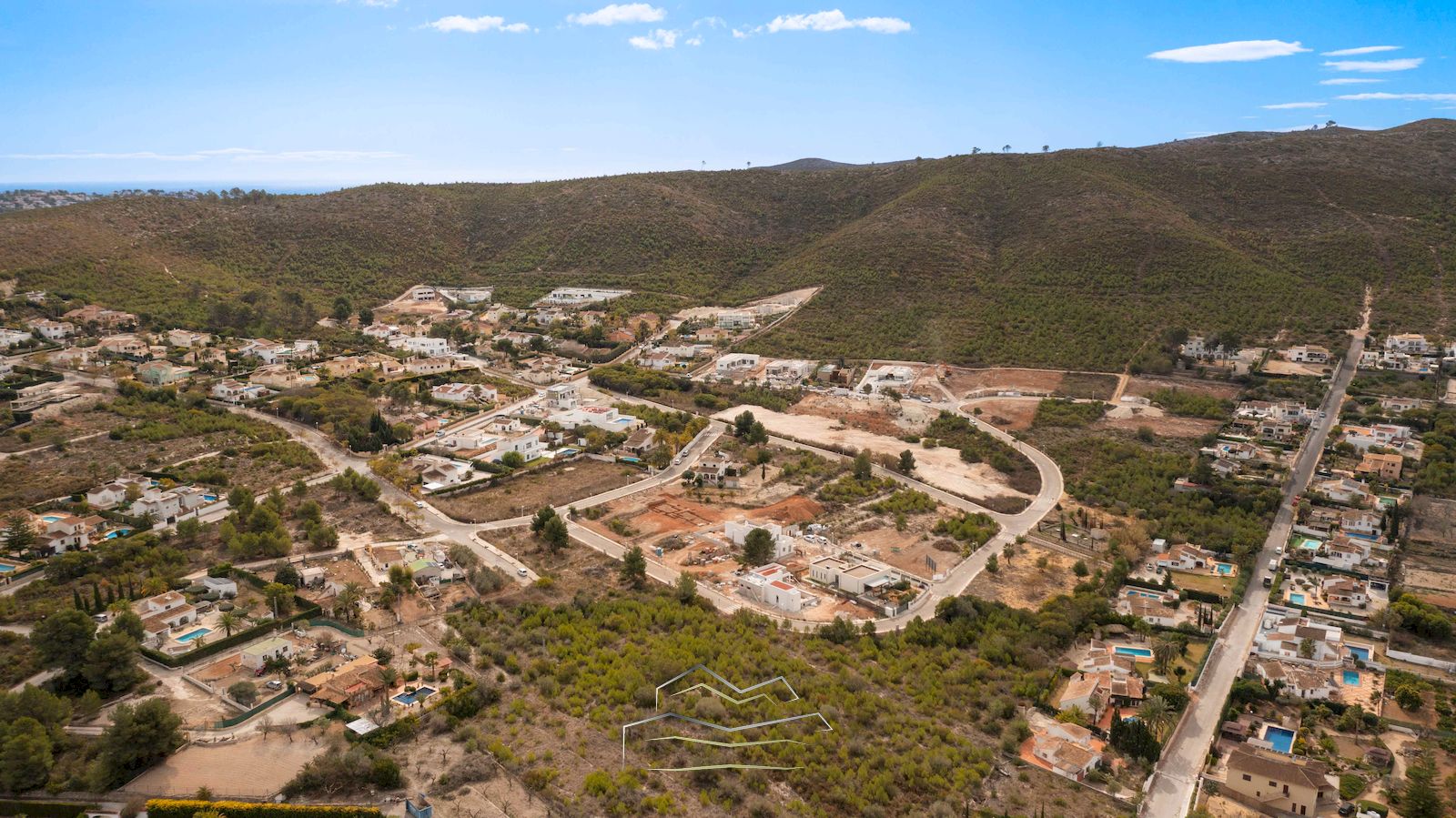 Ibizan style villa for sale in Javea