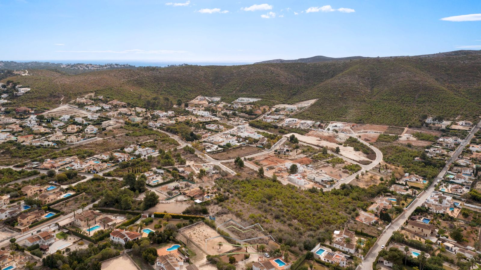 Ibizan style villa for sale in Javea