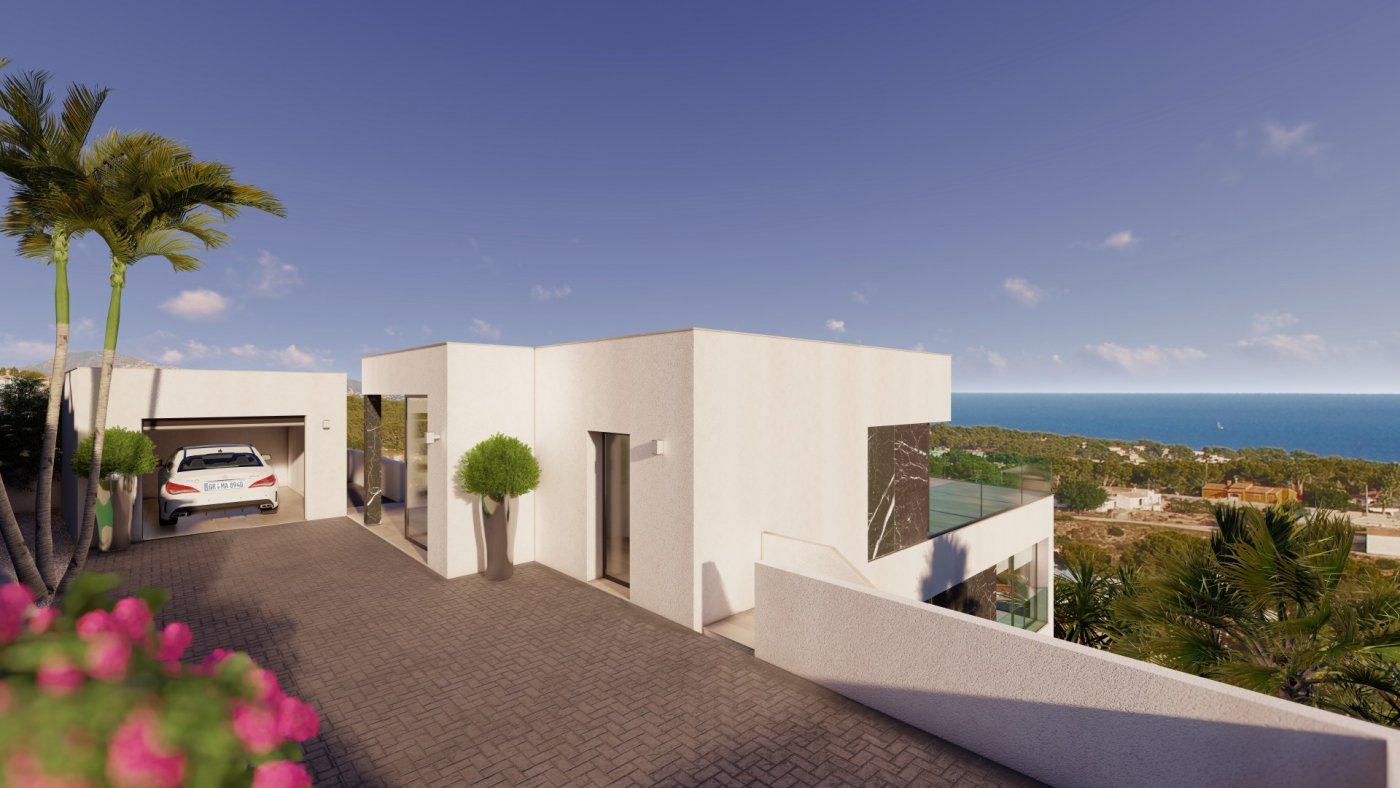 Modern style luxury villa for sale in Calpe - Costa Blanca