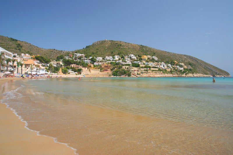 Plot for sale with sea view in Moraira - Costa Blanca
