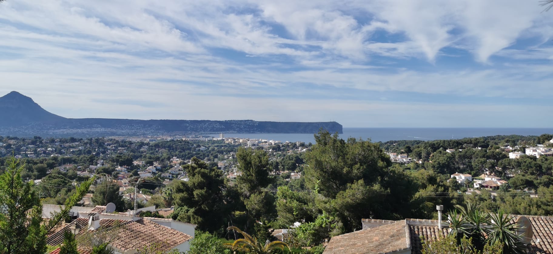 Plot with sea view for Sale in Tosalet - Approved Building License - Javea